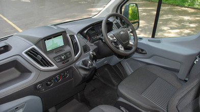 Ford Transit Jumbo Trend 6 Seat Crew Cab Van Interior