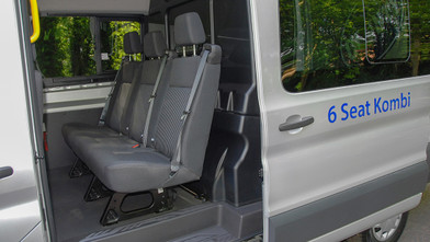 Ford Transit LWB Trend 7 Seat Crew Cab Van Rear Seats