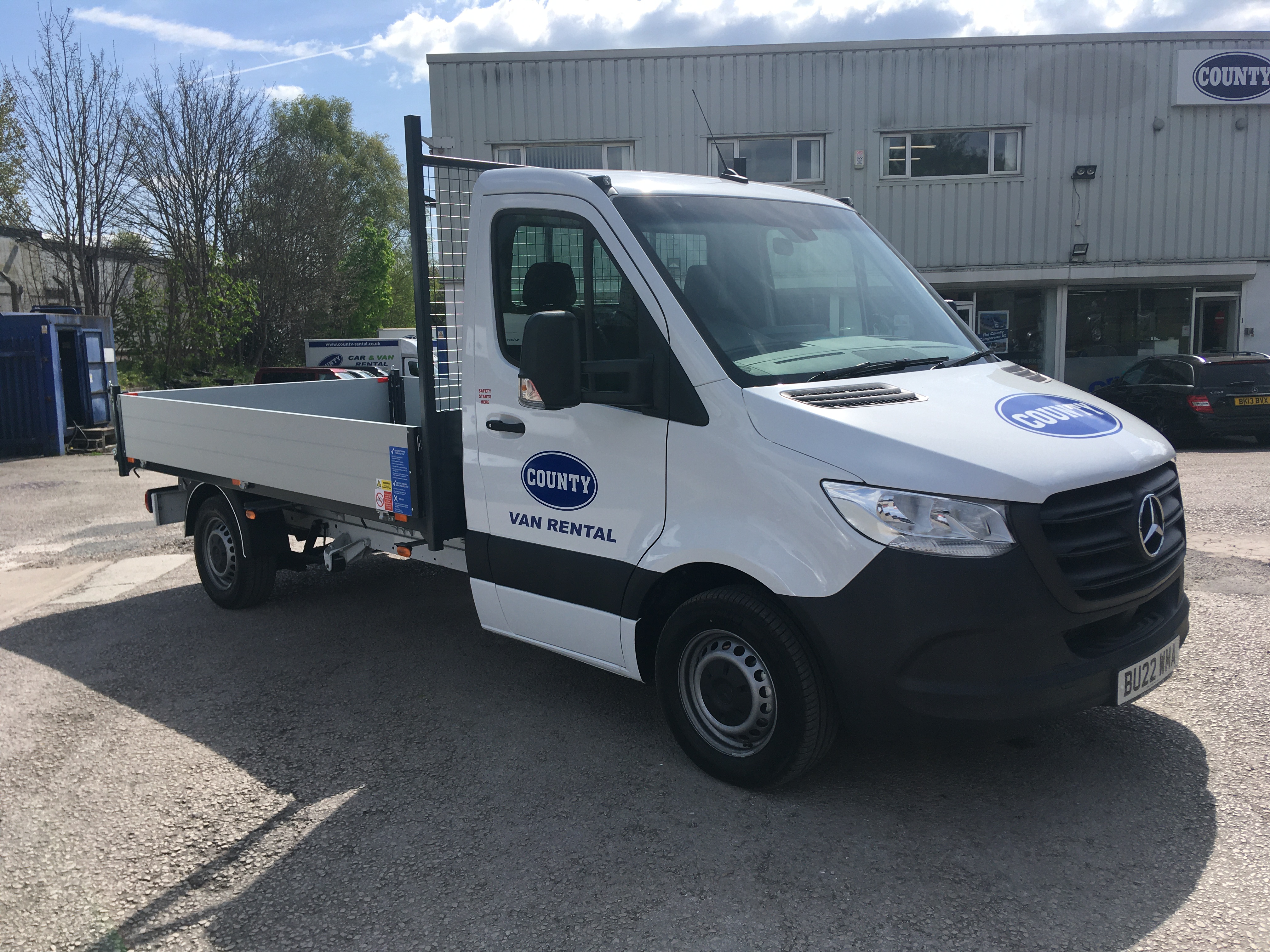 Mercedes Sprinter 3.0m Tipper for Hire | County Car & Van Rental
